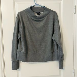 Gray Nike Long Sleeve Top